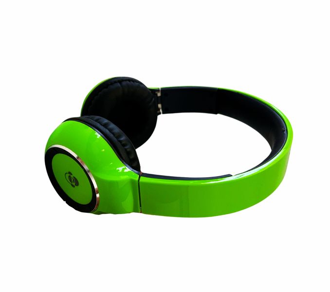 Headphone Wireless Over Ear iDance Blue300LM Series Bluetooth- Lime Green