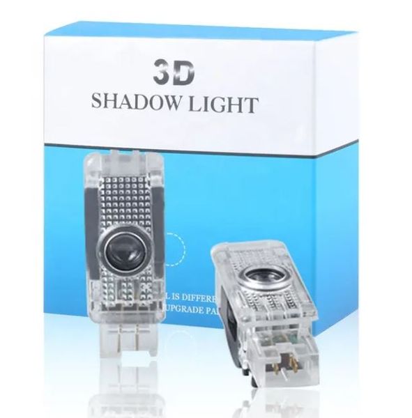 Car LED Door Logo High Glass lens Light for Audi