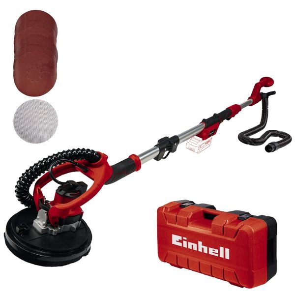 EINHELL - Cordless Drywall Polisher/Sander Incl. Case and Abrasive Paper