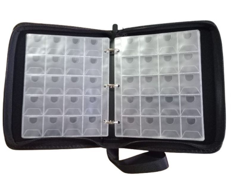 Coin200 Pro - Zippered Coin Organizer for Collectors