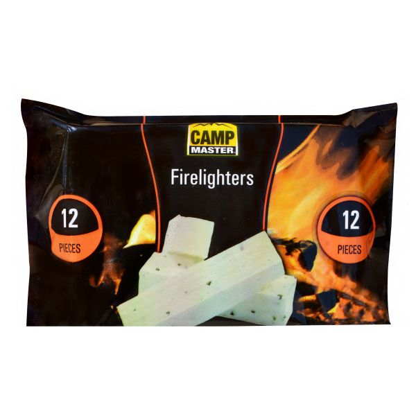 Campmaster Firelighters (5 x 12 Pieces)
