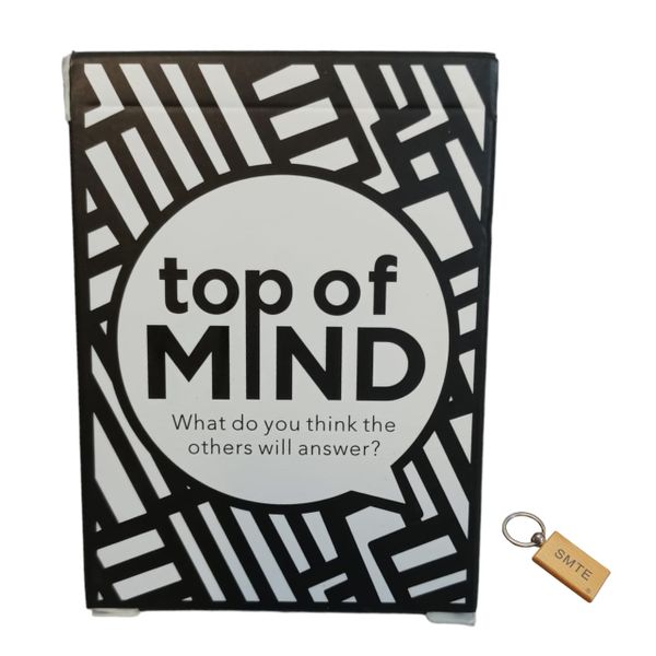 Top of Mind Board Game and Smte Keyring
