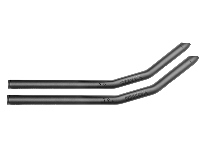 Profile Design 39a Aerobar Extensions 400mm With 39deg Bend For Grip