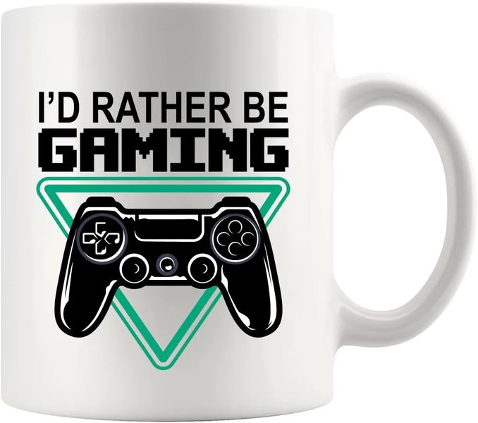 Rather Be Gaming-Valentines-Mother's Day-Father's Day-Christmas Mug