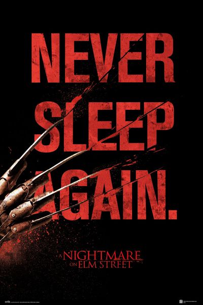 Nightmare on Elm Street - Never Sleep Again Poster