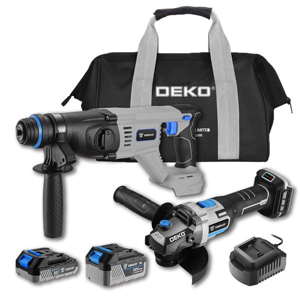 20V 115mm Brushless Angle Grinder Combo 2 (2 Batteries)