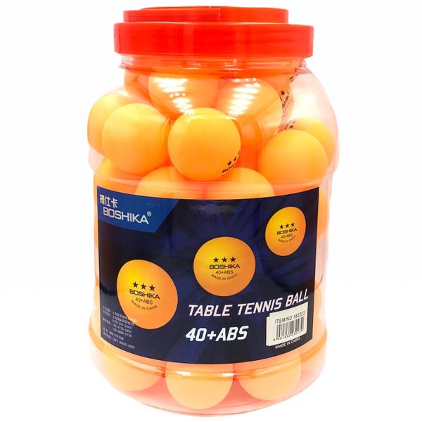 Boshika Professional Table Tennis and Ping Pong Ball - 3 Star 40+ - 60 Pack