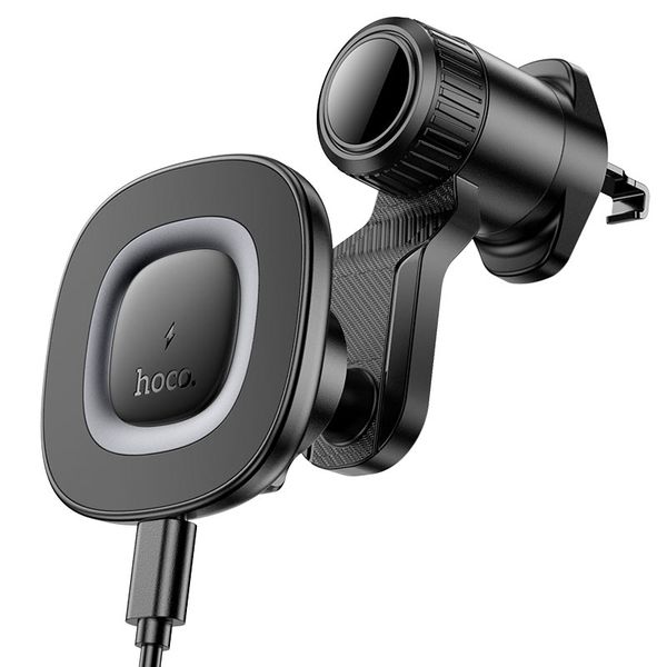 Magnetic Wireless Car Charger 15W Fast Charging Air Vent Holder-hoco.- HW30