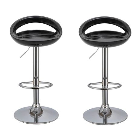 Bar Kitchen Counter Stools Set of 2 Black Shop Today. Get