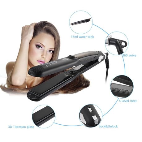 Steam Hair Straightener Flat Iron