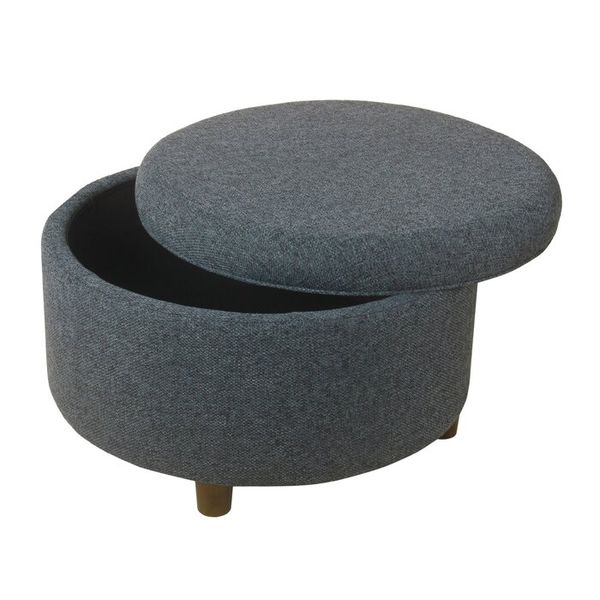 PF 28'' Wide Round Storage Ottoman