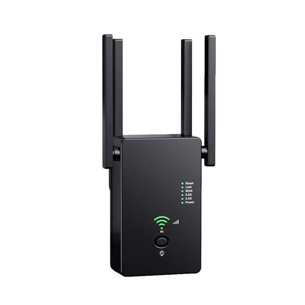 Extender Repeater 1200Mbps Wireless WiFi Range Q-W012