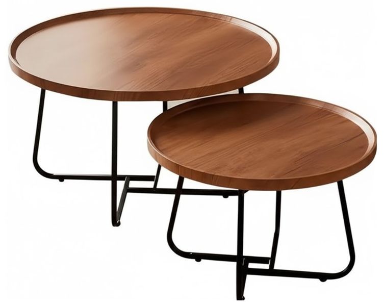 Nesting Coffee Table Set Sofa Side End Tables Home Office Center Table Desk