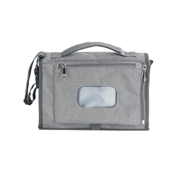 Portable Waterproof Diaper Changing Mat with Smart Wipes Pocket for Baby