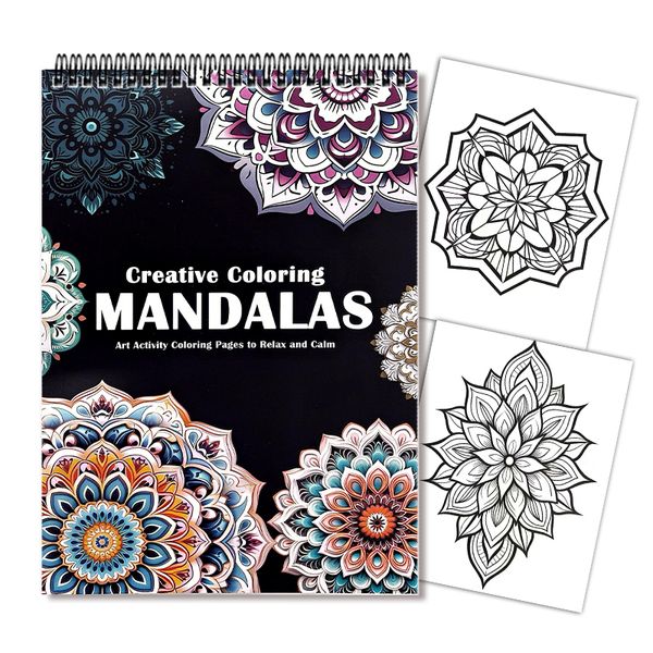 Coloring Book for Stress Relief, Thickened A4 Sketchbook Paper