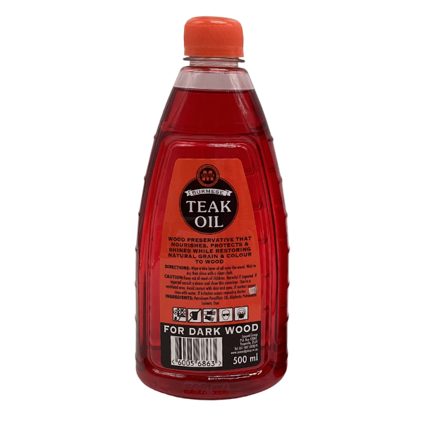 Burmese Teak Oil Dark Wood Furniture Oil 500ml