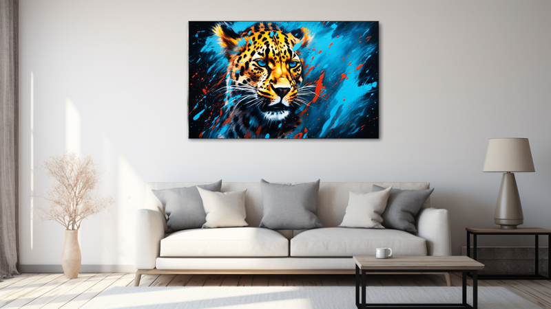 Canvas Wall Art - Cjeetah Abstract Piece - MT0200