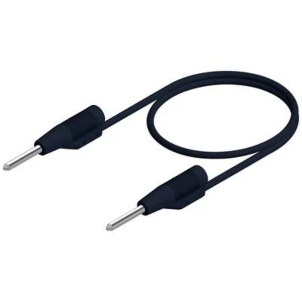 MVL2/50 - 2mm Stackable Test Lead, 0.5m, Flexible PVC, DC 60V, 6A