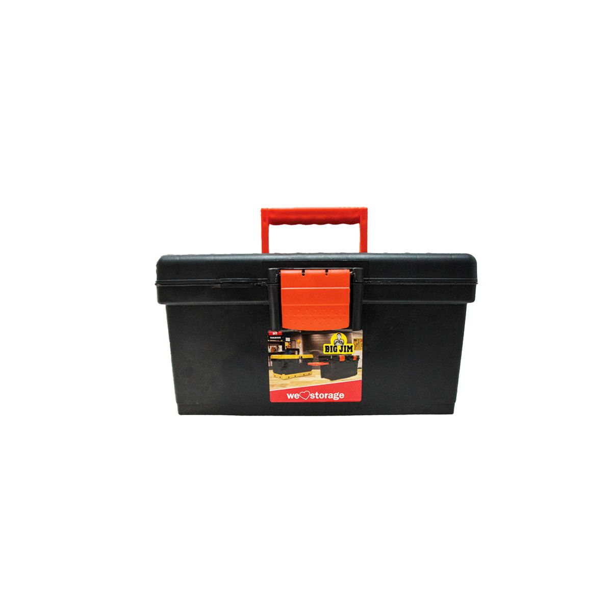 Big Jim Tool Box Basic Pvc Black 420mm 2 Pack Shop Today