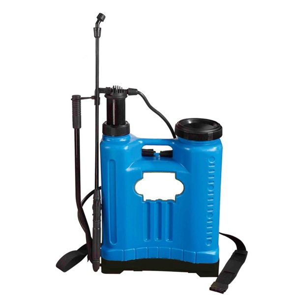 Pressure Knapsack Sprayer 16 L Manual - Blue