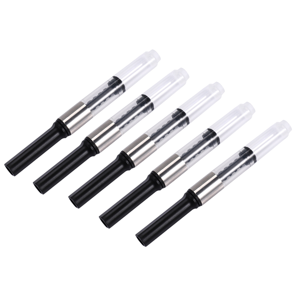 JINHAO 5pcs fountain Pen Ink Converter Black
