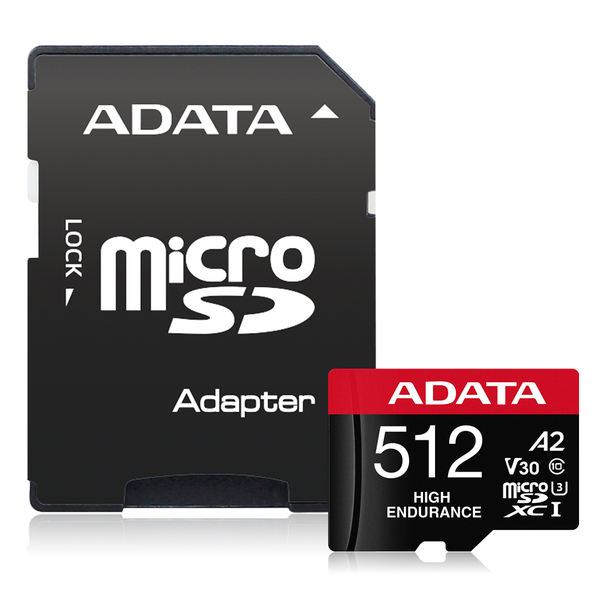 Adata High Endurance 512GB MicroSD UHS-I Card