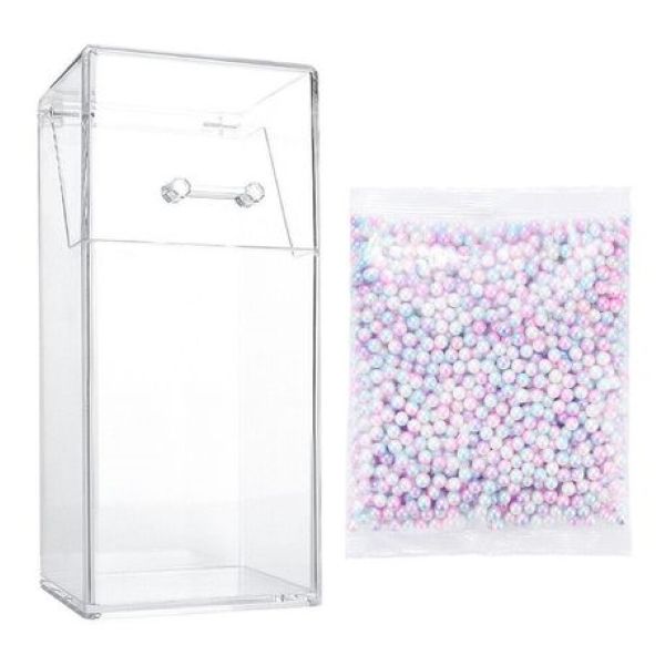 Makeup Brush Holder with Pearls