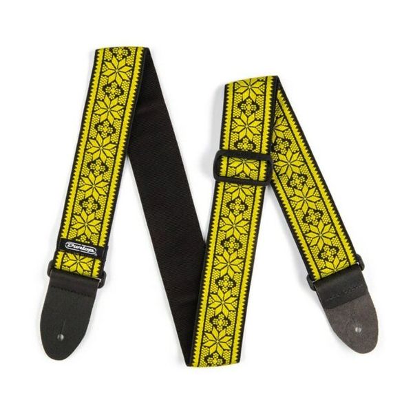 Dunlop Jacquard Fillmore Yellow Guitar Strap