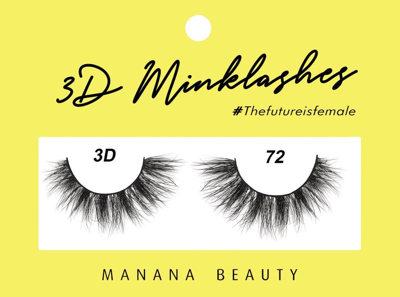 Manana 3D Mink Lashes - Zwide