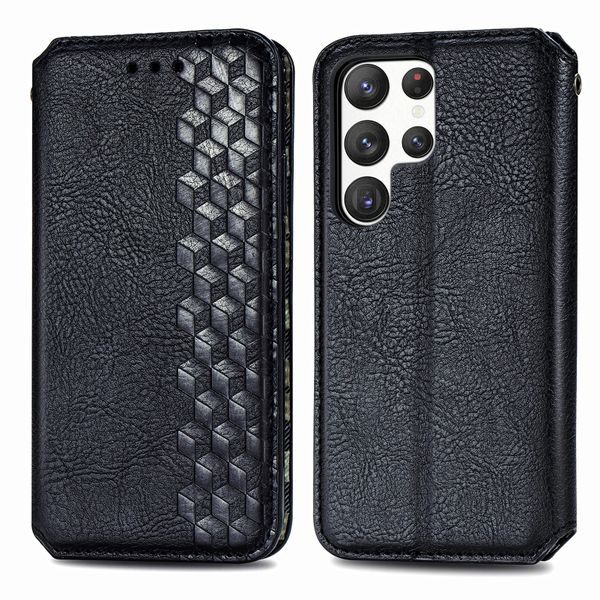 Flip Case Compatible With Samsung Galaxy S25 Ultra Magnetic Wallet Cover