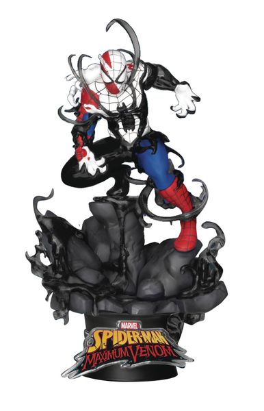 Maximum Venom DS-067 Spider-Man D-Stage 6IN Statue