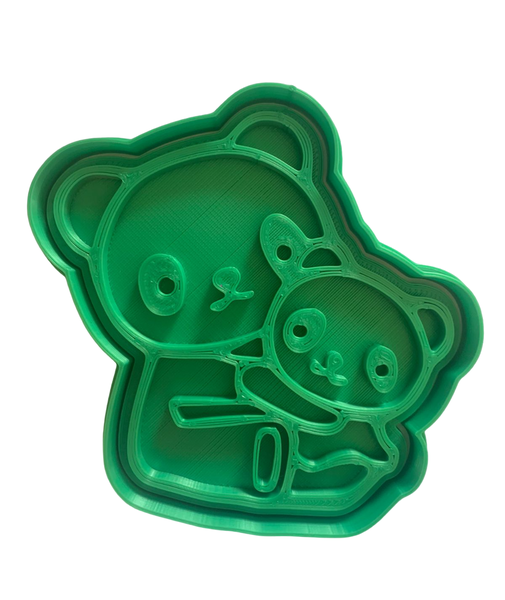 Hubbe Cookie Cutter - Mother &amp; Baby Panda