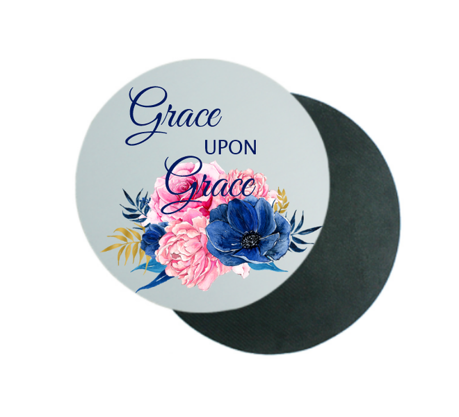 Grace Upon Grace Mouse Pad - Inspirational Desk Accessory