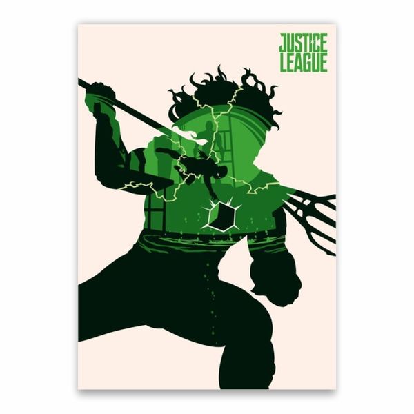 Justice League Aquaman Poster - A1
