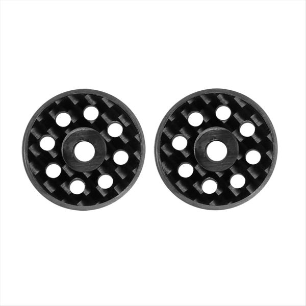 2 Pcs Carbon Fiber Tail Wing M3 Screw Washer for 1/8 1/10