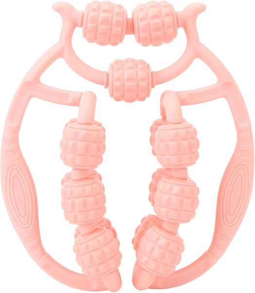 Circular leg clip-on massage roller