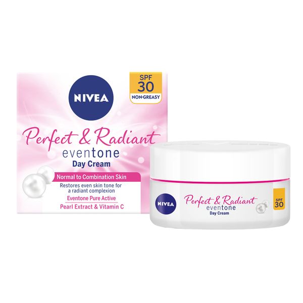 NIVEA Perfect &amp; Radiant Eventone Day Cream SPF30, Face Cream, 50ml