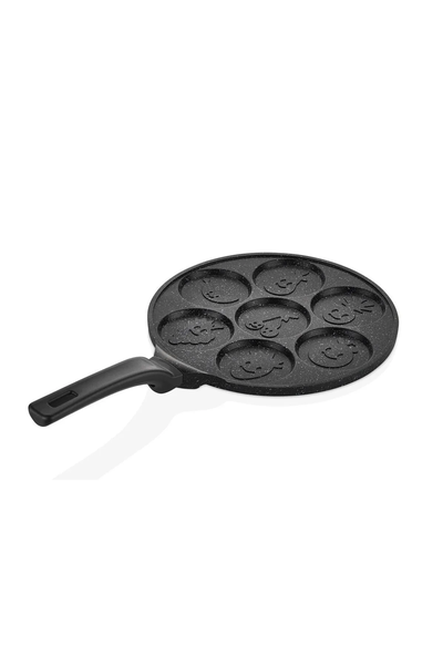 Aluminum Non-Stick Frying Pan - Black