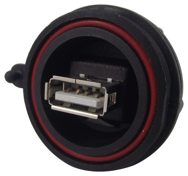 Bulgin Limited (PX0842/A) USB Sealed Connector, IP68, USB Type A, USB 2.0