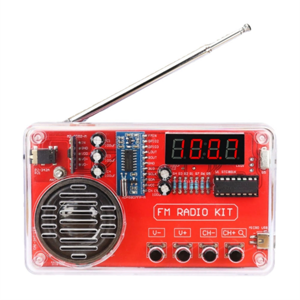 Radio Receiver 50-108 MHz Electronic Assembly Soldering Practice Kit