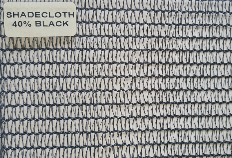 Shade Cloth Black 40% 3m X 50m Class A