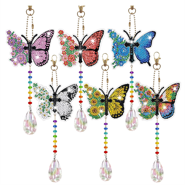 Wind Spinner DIY Painting Wind Chime Double Sided Paint Ornament