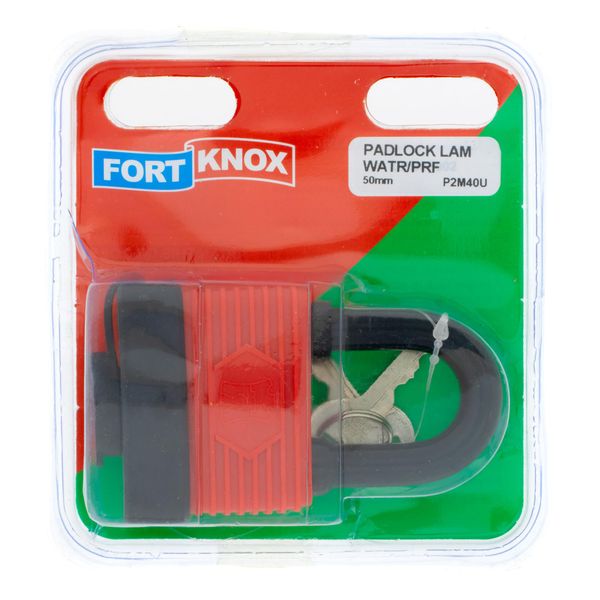 FORT KNOX Padlock Laminated Waterproof 50mm Q:1 P2M40U