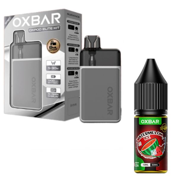 Oxbar Oxpod Elite Pod System Combo - Watermelon Ice (Grey Device)