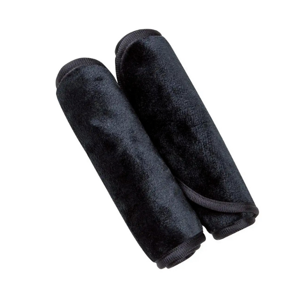 Pack of - -Reusable Facial Makeup Cleaning Towels - Black