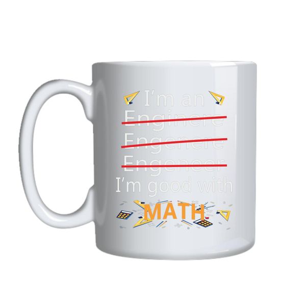 I_m Good With Math Mug Gift Idea 139
