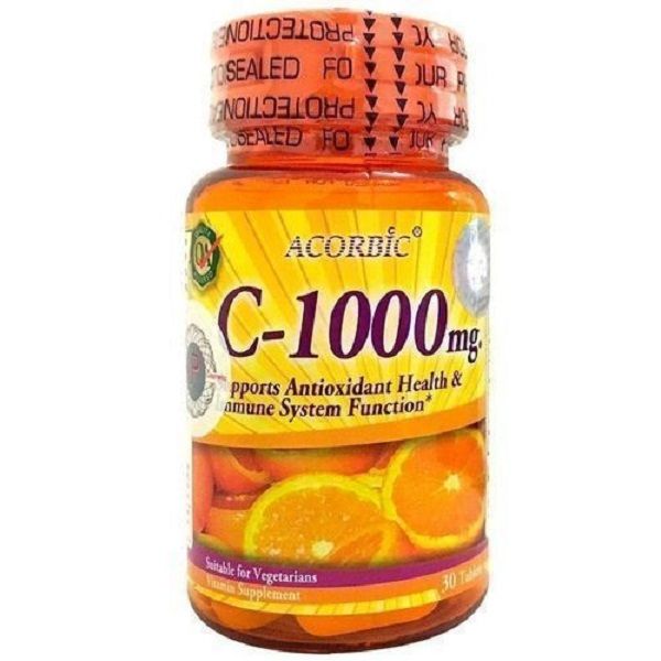 Acorbic C 1000 Mg Vittamin C Supplement
