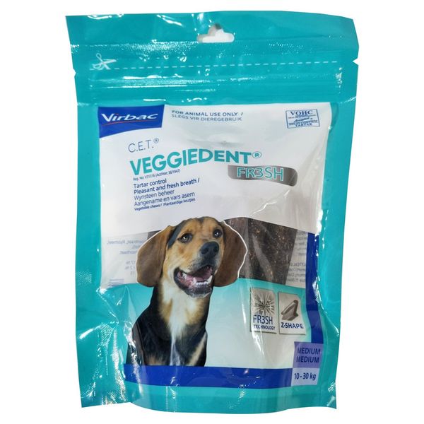 Virbac Veggie Dent 350g| Medium Dogs 10-30kg