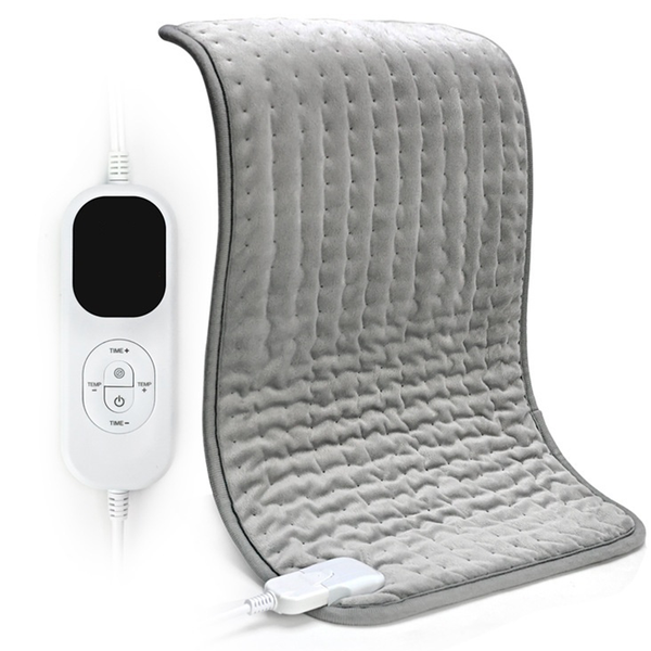 Electric Heating Pad 30x60cm Heated Mat for Shoulder &amp; Back Pain Relief