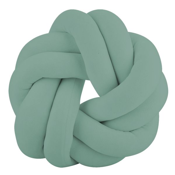 Knotted Sofa Lumbar Cushion Pillow Pink